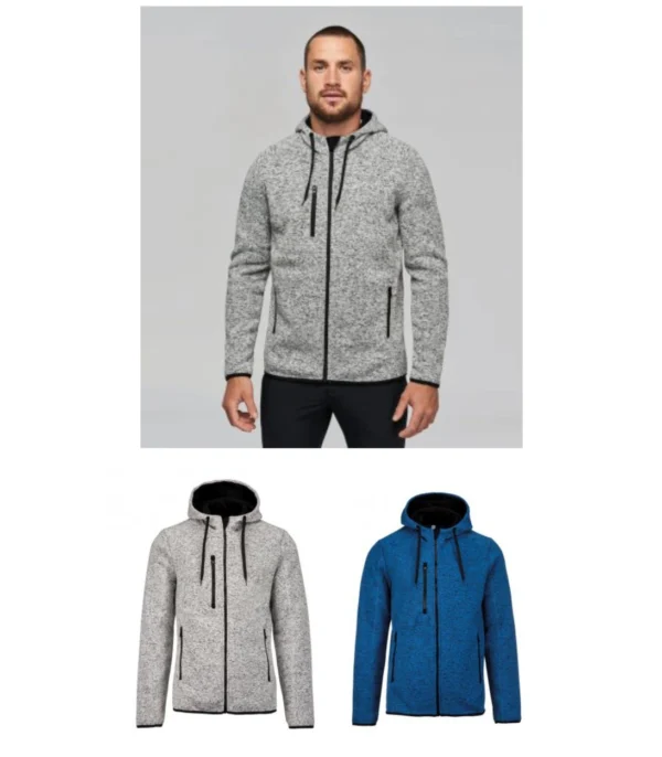 Proact PA365 Heather Hooded Jacket